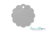 Hundemarke 07 M mit Gravur Silber