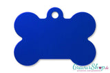 Hundemarke 03 L Blau