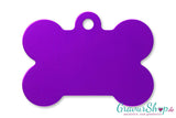Hundemarke 03 L Lila