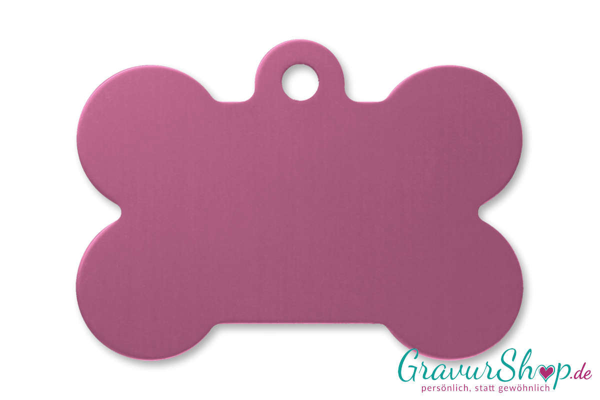 Hundemarke 03 L Pink
