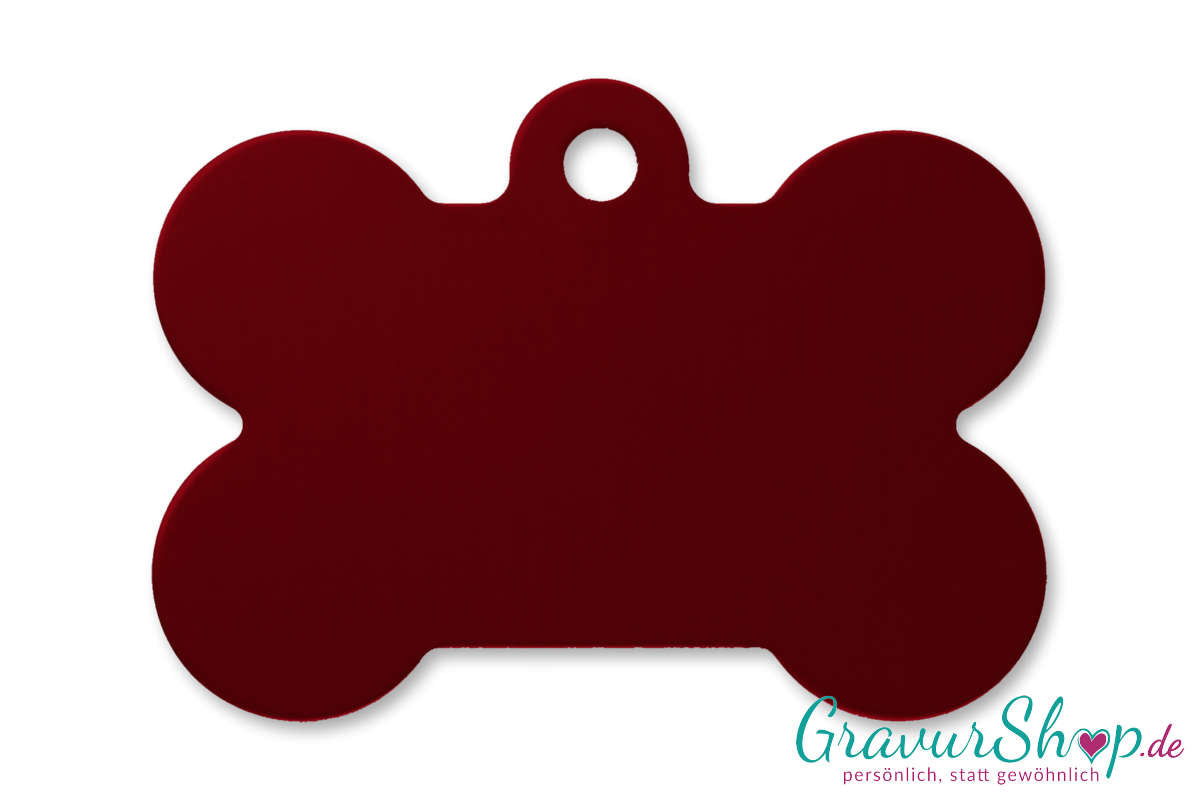 Hundemarke 03 L Rot