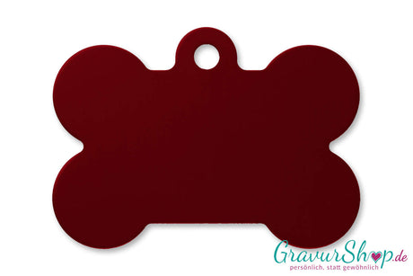 Hundemarke 03 M Rot