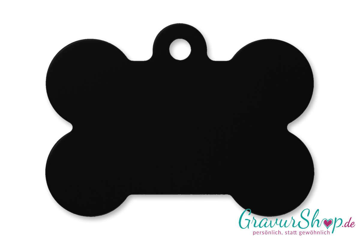 Hundemarke 03 L Schwarz