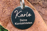 Katzenmarke mit Gravur Nr. 12 - Rückseite Muster