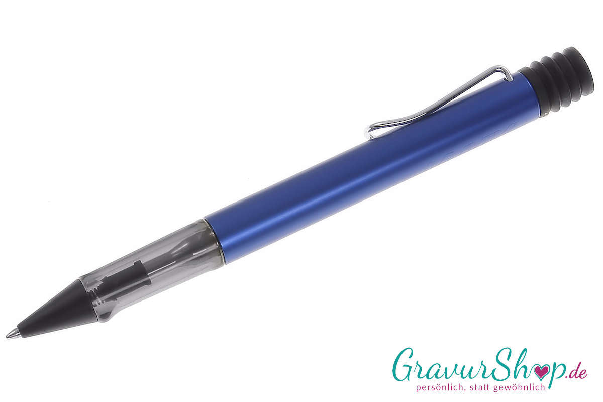 LAMY AL star Kugelschreiber Oceanblue mit Gravur Bild 2