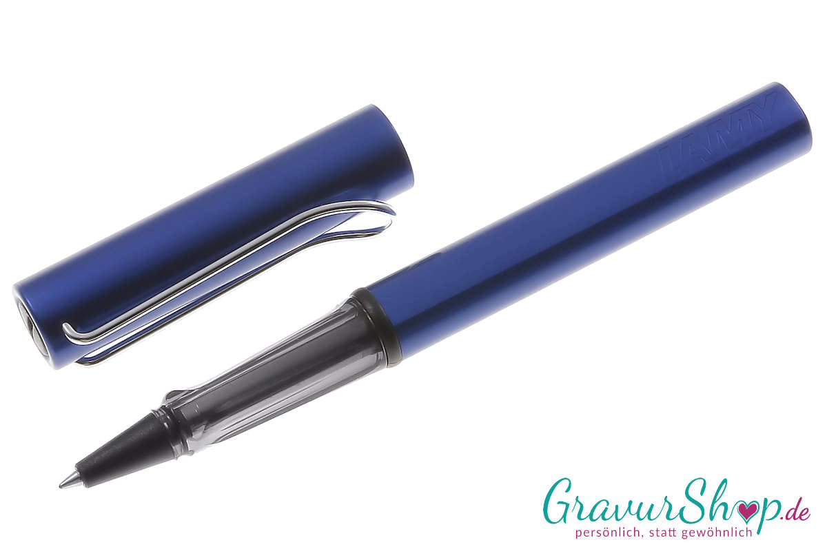 LAMY AL star 3er Set Tintenroller oceanblue mit Gravur