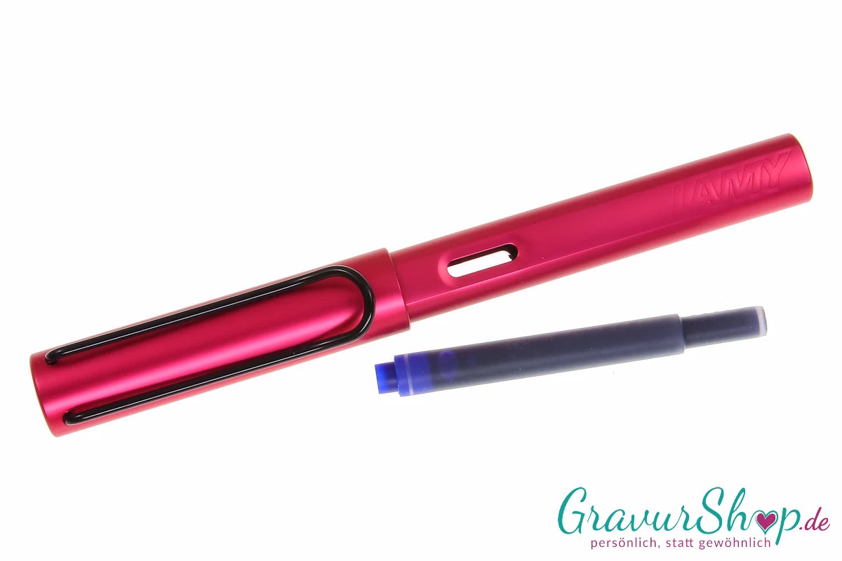 Lamy Al star fiery Füllhalter mit persönlicher Gravur