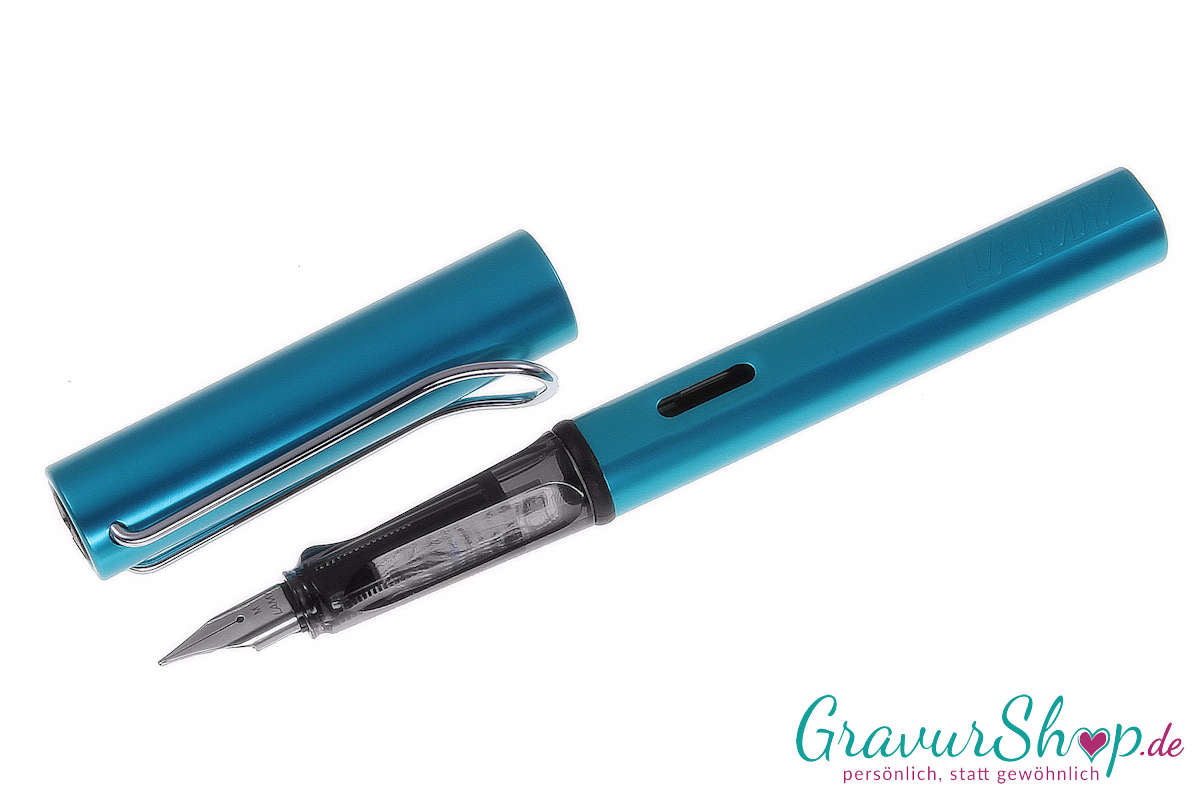 LAMY AL star Schreibset Füller turmaline mit Gravur