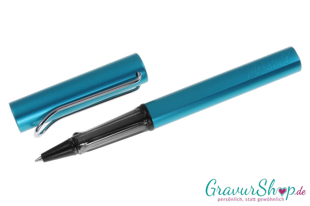 LAMY AL star 3er Set Tintenroller turmaline mit Gravur
