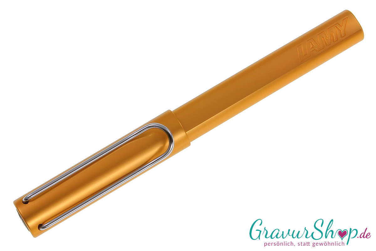 Lamy Al-star Rollerball bronze mit persönlicher Gravur