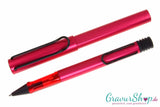 LAMY AL star Schreibset fiery Kuli - Tintenroller mit Gravur