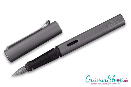LAMY AL star 3er Set Füller Graphit mit Gravur