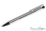 LAMY LOGO Druckbleistift Silber / schwarz mit Gravur