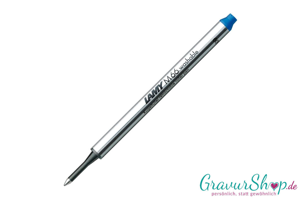 LAMY M 66 Tintenroller / Rollerball Mine  Blau