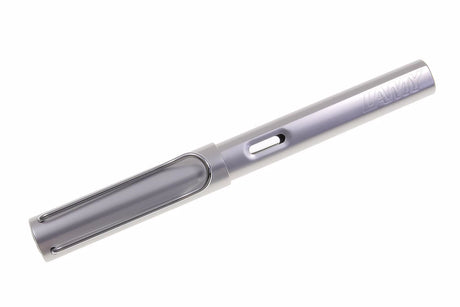 LAMY AL-star Füller whitesilver mit Gravur geschlossen
