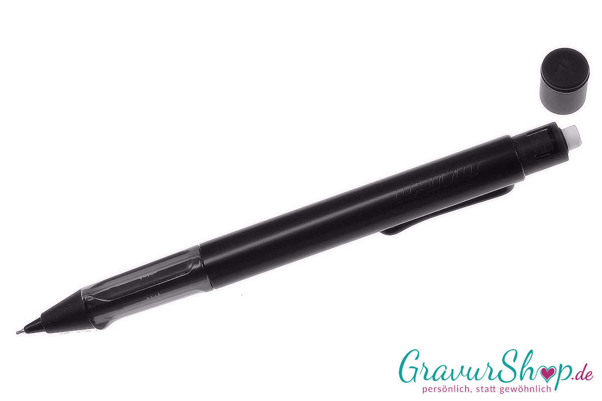 LAMY AL-star Bleistift schwarz mit Lasergravur