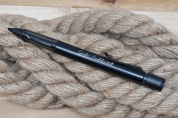 LAMY AL star Bleistift schwarz mit Gravur Muster