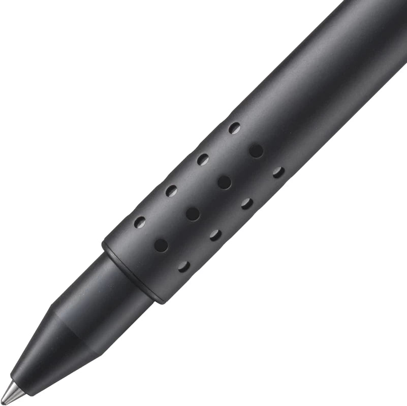 Lamy Swift Set Tintenroller schwarz mit Gravur im Geschenkset mit Lederetui - Griffstück