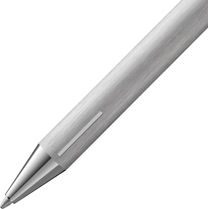 Lamy Econ Kugelschreiber Edelstahl gebürstet mit Gravur Griffstück