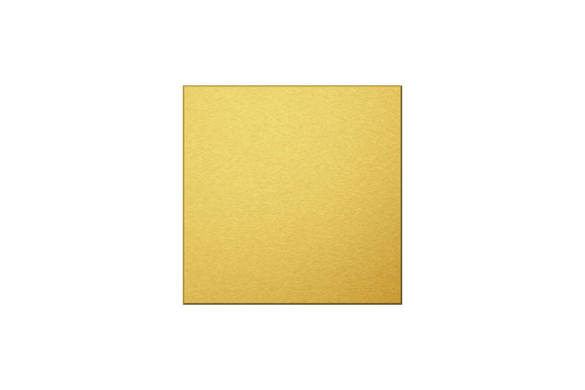 Messingschild 80x80 mm mit Gravur selbstklebend