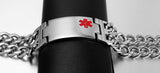 Notfallarmband 12 mit Gravur