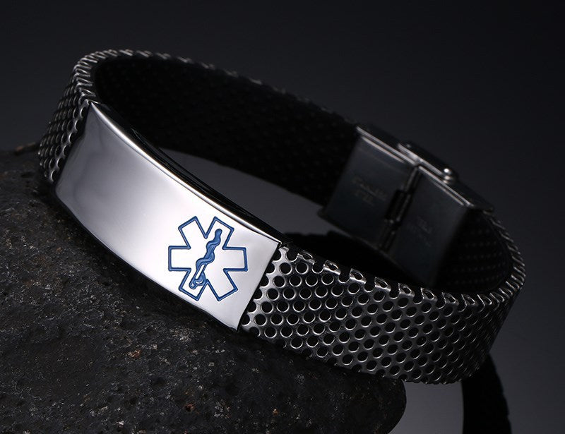 Notfallarmband 13 mit Gravur
