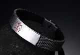 Notfallarmband 13 mit Gravur