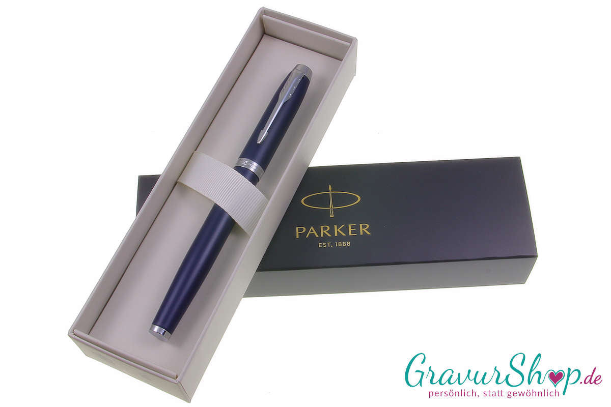 Parker IM Füllhalter matte blue mit Etui