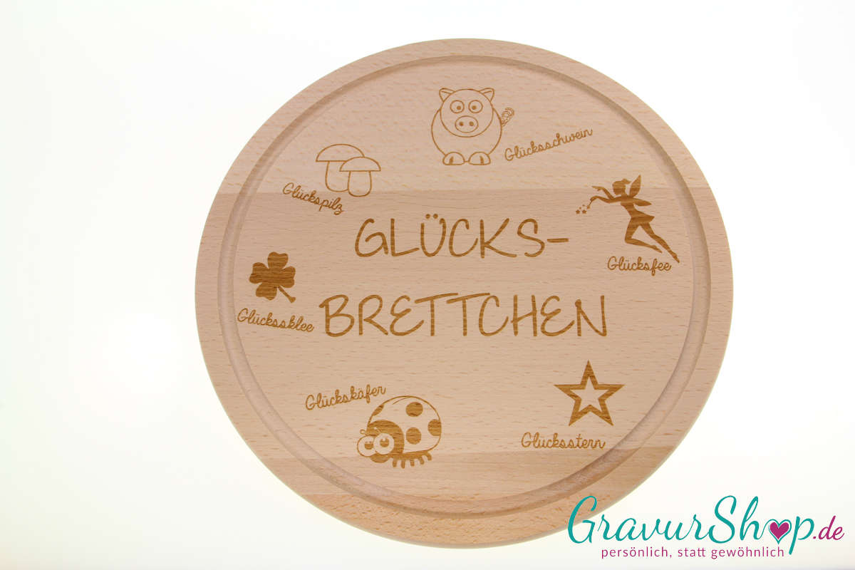 Schneidebrettchen mit Gravur Nr. 22 Muster 2