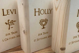 Spardose Sparbuch mit personalisierter Gravur mit deinem Wunschtext