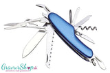 Taschenmesser 01 Blau mit Gravur