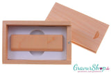 USB Stick 02 16GB Ahorn mit Gravur