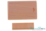 USB Stick 02 16GB Ahorn mit Gravur Muster 1