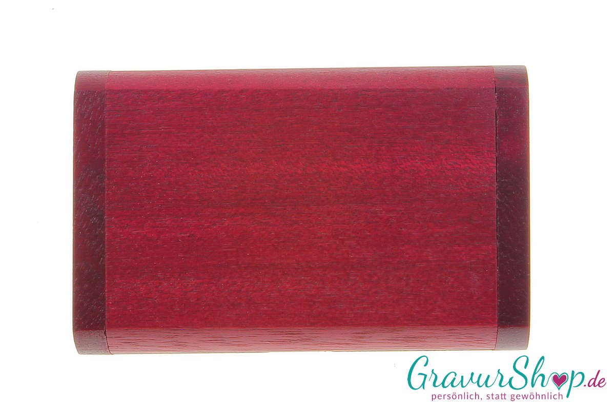 USB Stick 03 16GB Rosenholz mit Gravur Etui