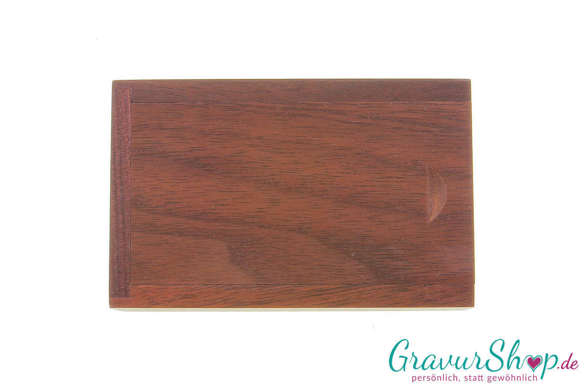 USB Stick 01 32GB Walnuss mit Gravur Etui
