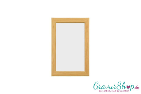 Bilderrahmen Buche mit Gravur