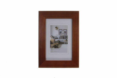 Holz-Bilderrahmen Nr. 12 Meranti mit Gravur