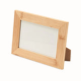 Personalisierter Bilderrahmen aus Bambus mit Wunschgravur – 10 x 15 cm