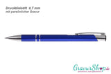 Druckbleistift blau mit Namen
