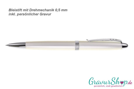 Bleistift champagne mit Gravur