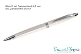 Drehbleistift champagne mit Gravur