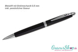 Drehbleistift schwarz personalisieren