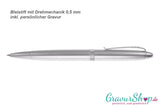 Bleistift silber mit Gravur