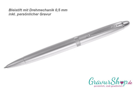 Drehbleistift silber personalisieren