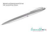Drehbleistift silber mit Gravur