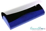 Brillenetui mit Gravur Nr. 03 blau Bild 2