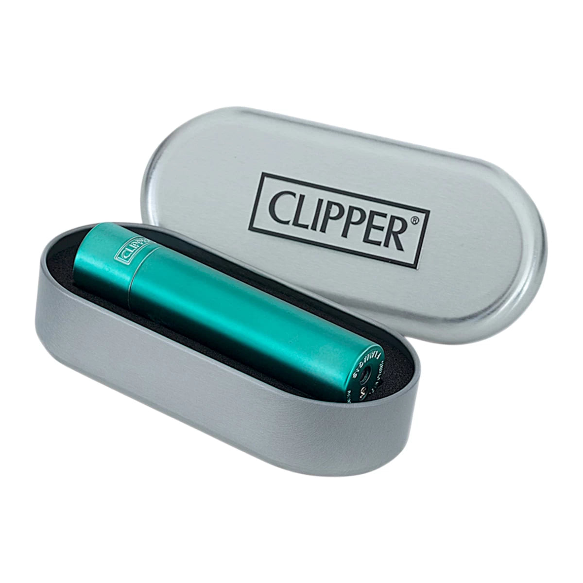Clipper türkis matt im Etui