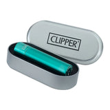 Clipper türkis matt im Etui