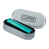 Clipper türkis poliert im Etui