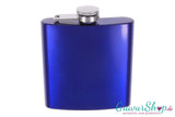 Flachmann 20 K marineblau mit Gravur Bild 3